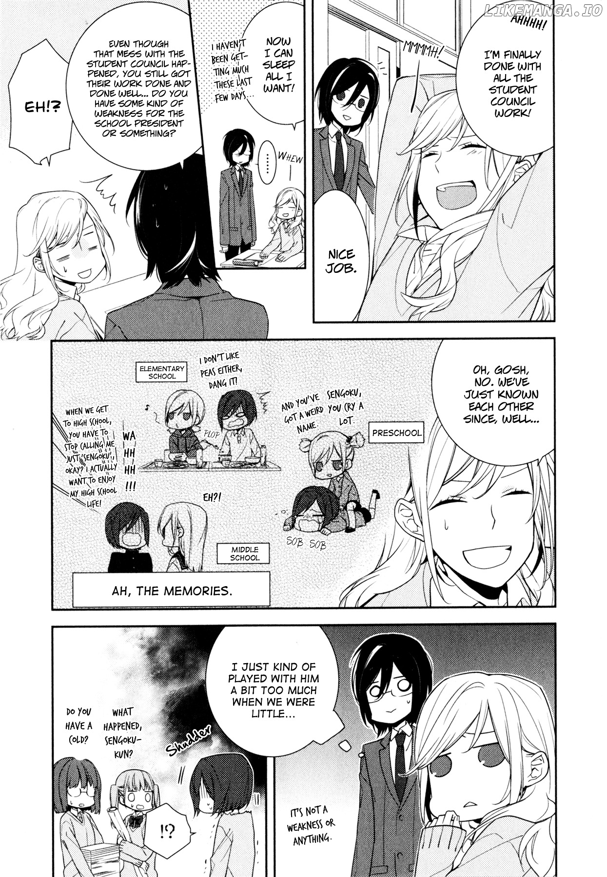 Horimiya, Chapter 8 image 01